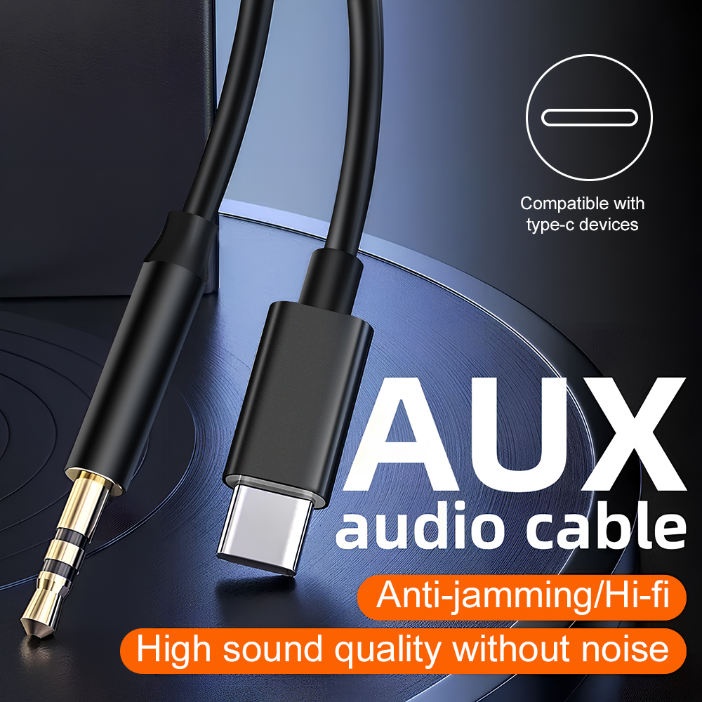Gaming Console Connect With Phone - Typ-C zu 3,5mm AUX Audio-Kabel Hi-Fi