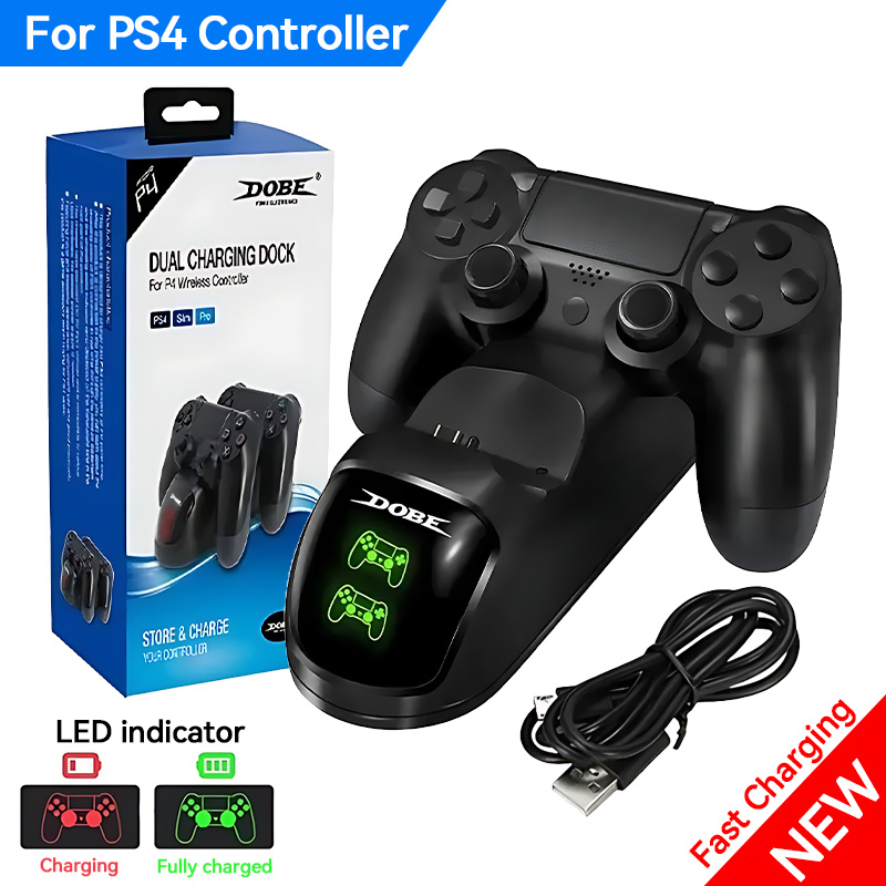 Gaming Console Station - Neue PS4 Ladestation Drahtlose Schnelle Ladegerät