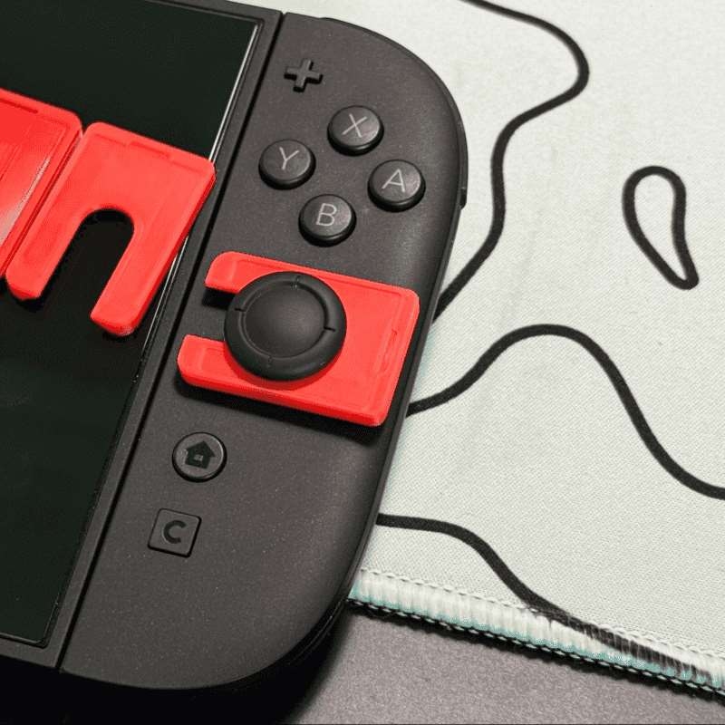 Gaming Console Stick - Spielcontroller Joystick-Schutzabdeckung Tragbarer Analogstick-Fixierclip für Switch