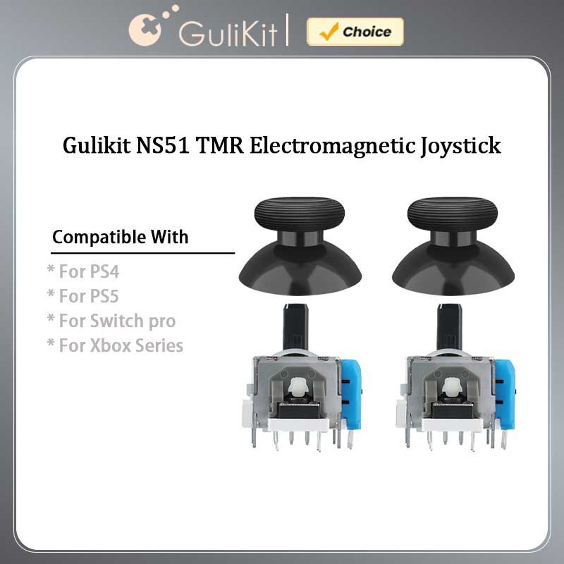 Gaming Console Gp Pro - GuliKit NS51 TMR Joystick mit Stick-Kappe,
