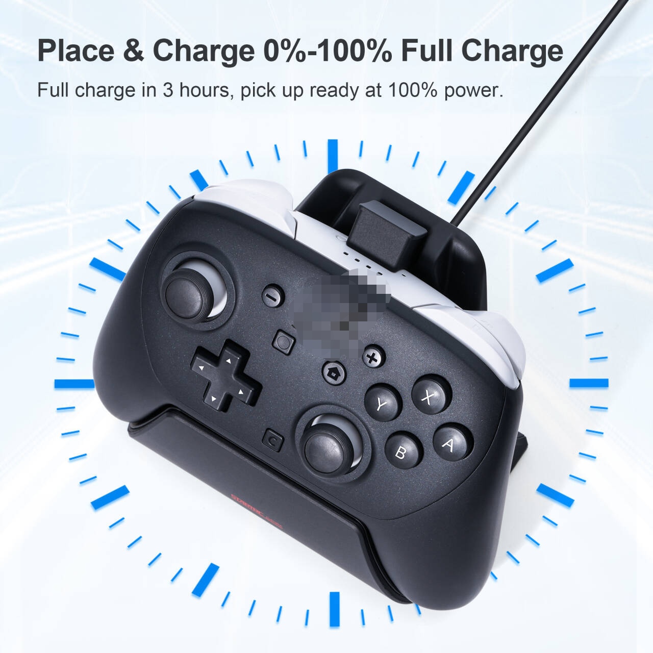 Gaming Console Station - Ladestation für Switch2 Pro Spielcontroller Schnellladegerät