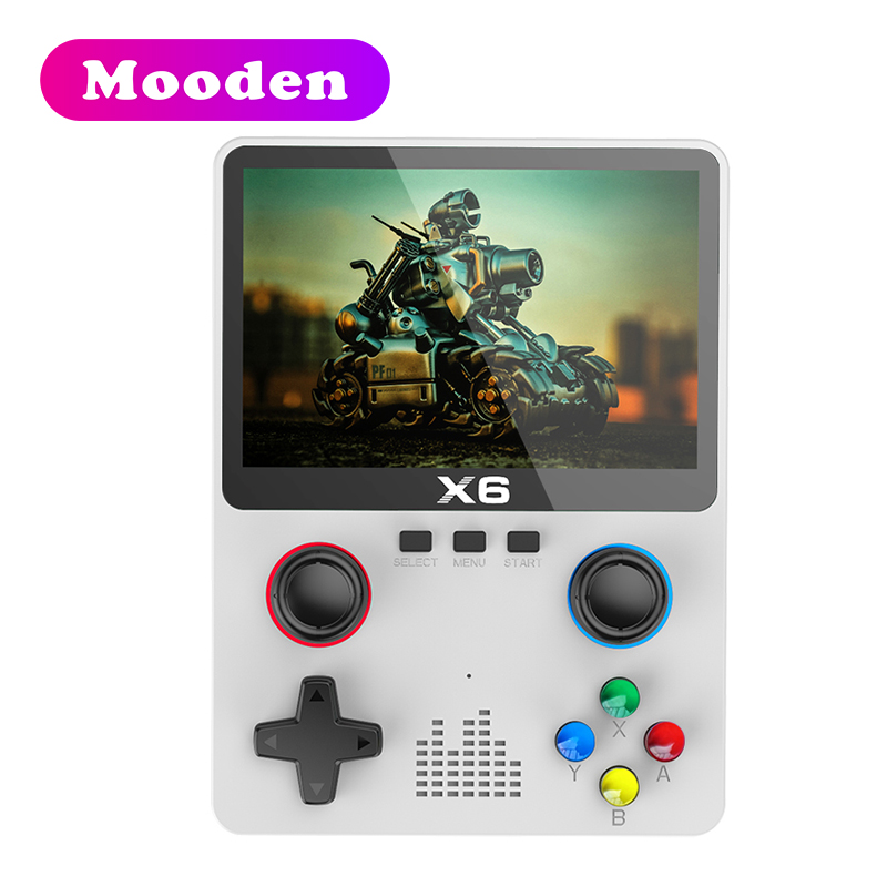 Gaming Console X6 - L X6 Tragbare Handheld-Spielkonsole 3,5 Zoll