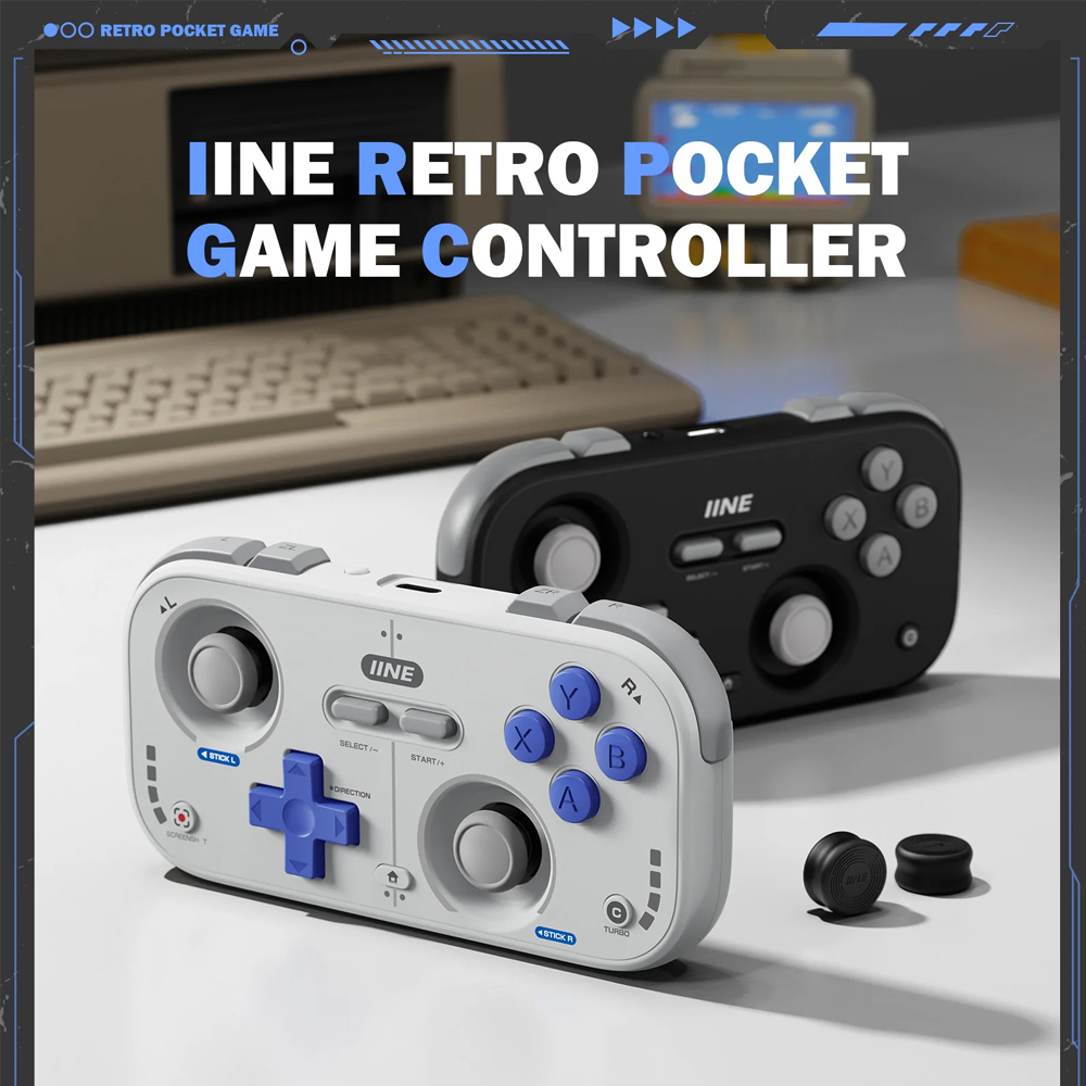 Gaming Console Car - IINE Retro Pocket Gamepad Mini-Controller für