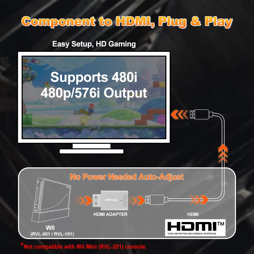 Bitfunx Mini Video Audio Adapt – Gaming Console All In One Bewertung und Preis