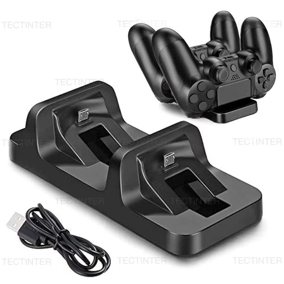Dual-Ladestation für PS4-Contr – Gaming Console Station Bewertung und Preis