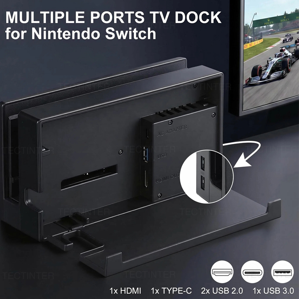 2-in-1 Lade- und TV-Dockingsta – Gaming Console Station Bewertung und Preis
