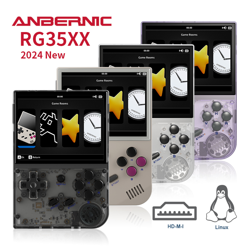 ANBERNIC 2024 Neue RG35XX Retr – Gaming Console Car Bewertung und Preis