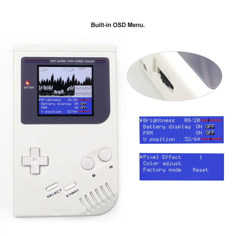 36 Farbwechselmodi RIPS-Bildsc – Gaming Console Gp Pro Bewertung und Preis