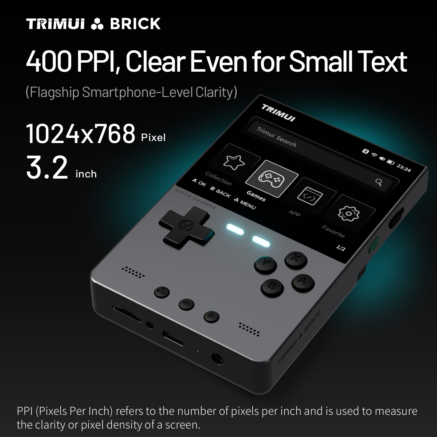 TRIMUI BRICK HAMMER Retro Hand – Gaming Console Car Bewertung und Preis