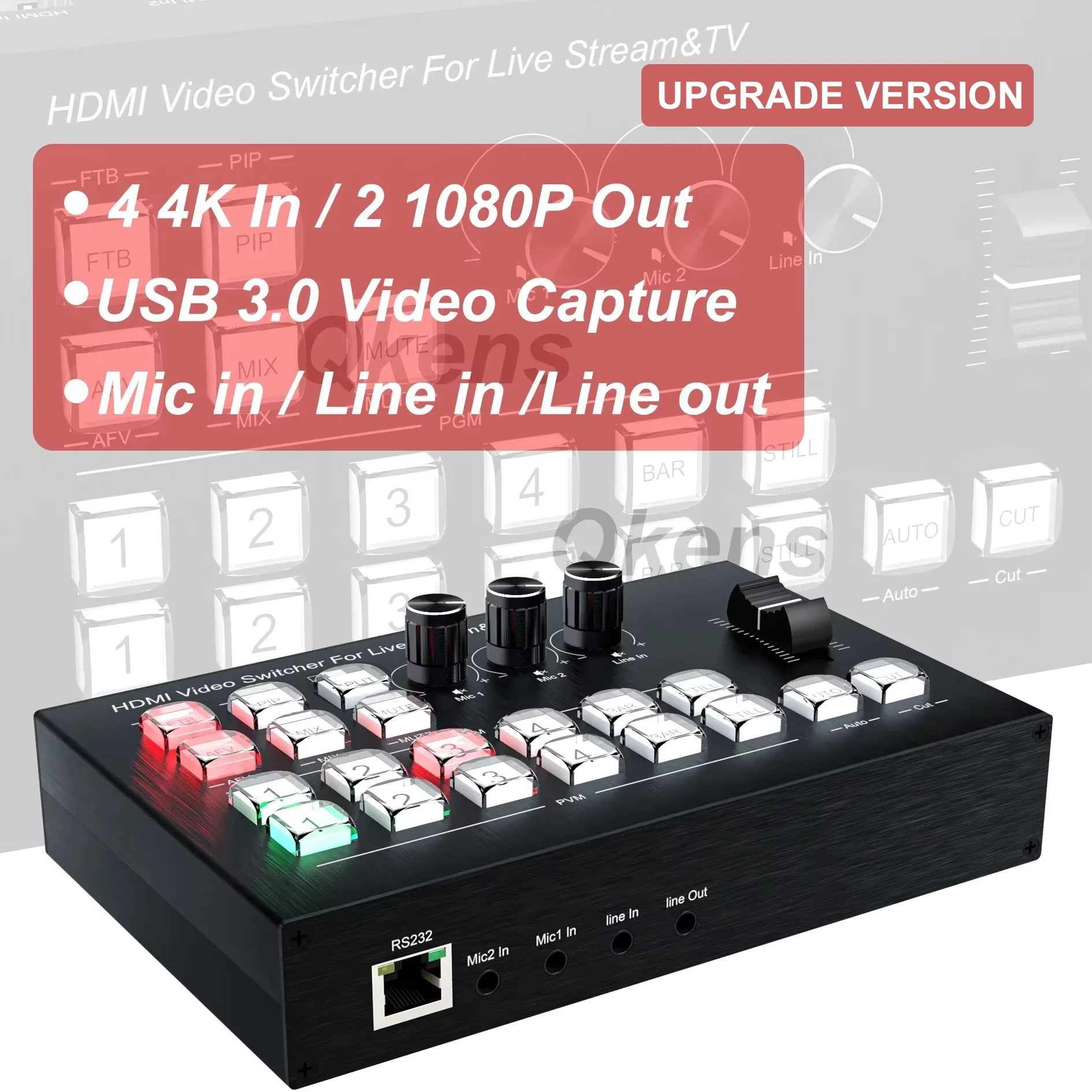 4K 4-Kanal HDMI Video Multi Ka – Gaming Console All In One Bewertung und Preis