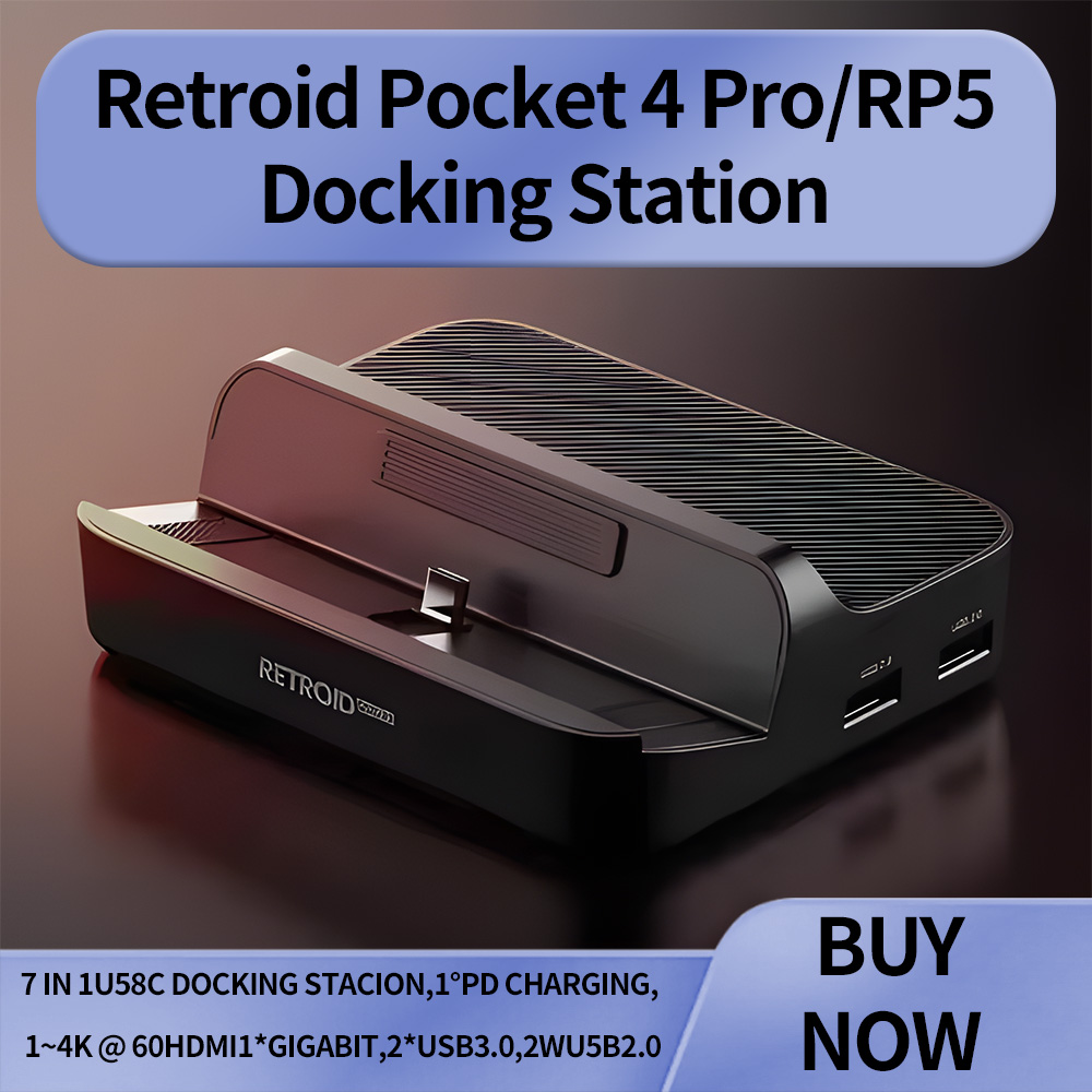 Retroid Pocket 5 Dockingstatio – Gaming Console Station Bewertung und Preis