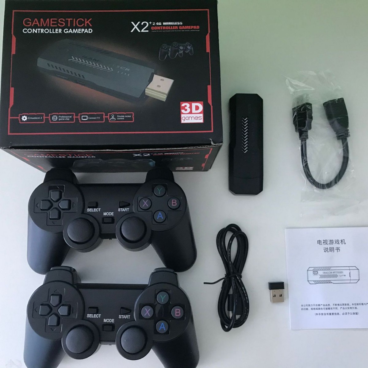 X2 Retro-Videospielkonsole 2,4 – Gaming Console Stick Bewertung und Preis